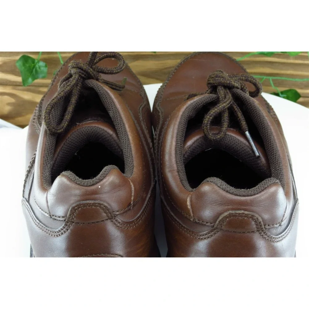 Rockport Shoes‎ Sz 10.5 M Brown Derby Oxfords Leather Men